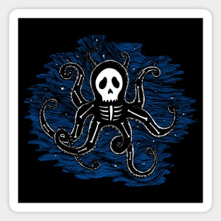 Skelly Octopus Magnet